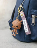 3D PVC Figure Keychain - Guardianes De La Galaxia Superheroes - Baby Groot Ravager Outfit Variant 2