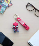 3D PVC Figure Keychain - Spider-Man - Chibi Crouching Variant 2
