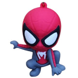 3D PVC Figure Keychain - Spider-Man - Chibi Crouching Variant 2