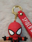 3D PVC Figure Keychain - Spider-Man - Chibi Web-slinging Pose