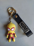 3D PVC Figure Keychain - Spider-Man - Chibi Yellow Suit
