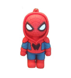 3D PVC Figure Keychain - Spider-Man - Chibi Hoodie Variant 2