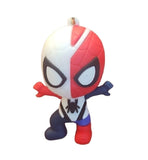 3D PVC Figure Keychain - Spider-Man - Split Color