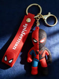 3D PVC Figure Keychain - Spider-Man - Classic Symbiote Split