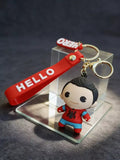 3D PVC Figure Keychain - Spider-Man - Peter Parker Hoodie Outfit