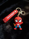 3D PVC Figure Keychain - Spider-Man - Holding Web-shooter