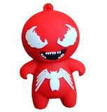 3D PVC Figure Keychain - Spider-Man - Chibi Carnage