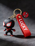 3D PVC Figure Keychain - Spider-Man - Miles Morales Chibi Pose