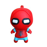 3D PVC Figure Keychain - Spider-Man - Chibi Homemade Suit