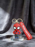 3D PVC Figure Keychain - Spider-Man - Chibi Hands On Hips
