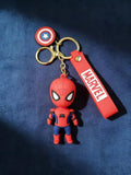 3D PVC Figure Keychain - Spider-Man - Chibi Stark Suit