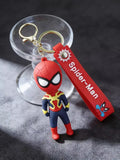 3D PVC Figure Keychain - Spider-Man - Chibi Iron Spider Standing
