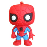 3D PVC Figure Keychain - Spider-Man - Chibi Web Pose