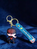 3D PVC Figure Keychain - Hombre Araña Venom - Chibi Toxin With Tongue