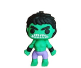 3D PVC Figure Keychain - Hulk Superheroes - Chibi Hulk Angry Variant 3
