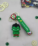 3D PVC Figure Keychain - Hulk Superheroes - Chibi Hulk Angry Variant 4