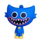 3D PVC Figure Keychain - Poppy Playtime - Chibi Huggy Wuggy Standing