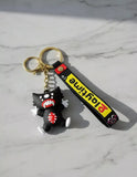 3D PVC Figure Keychain - Poppy Playtime - Catnap Running Wide Mouth