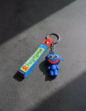 3D PVC Figure Keychain - Poppy Playtime - Chibi Huggy Wuggy Variant 2