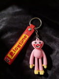 3D PVC Figure Keychain - Poppy Playtime - Pink Kissy Missy
