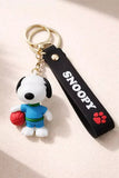 3D PVC Figure Keychain - Snoopy - Holding Basketball