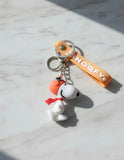 3D PVC Figure Keychain - Snoopy - Flying Ace Walking