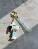 3D PVC Figure Keychain - Snoopy - Sailor Outfit