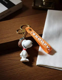 3D PVC Figure Keychain - Snoopy - Flying Ace