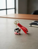 3D PVC Figure Keychain - Snoopy - Sunglasses Float Drink