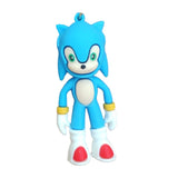3D PVC Figure Keychain - Sonic the Hedgehog - Movie Sonic Standing