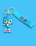 3D PVC Figure Keychain - Sonic the Hedgehog - Sonic Holding Chaos Emerald