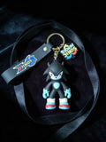 3D PVC Figure Keychain - Sonic the Hedgehog - Werehog Sonic Standing