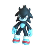 3D PVC Figure Keychain - Sonic the Hedgehog - Werehog Sonic Standing