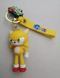 3D PVC Figure Keychain - Sonic the Hedgehog - Super Sonic