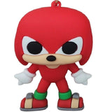 3D PVC Figure Keychain - Sonic the Hedgehog - Chibi Knuckles Standing