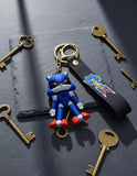 3D PVC Figure Keychain - Sonic the Hedgehog - Chibi Metal Sonic Standing