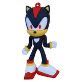 3D PVC Figure Keychain - Sonic the Hedgehog - Shadow