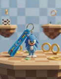 3D PVC Figure Keychain - Sonic the Hedgehog - Sonic Movie Jacket
