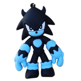3D PVC Figure Keychain - Sonic the Hedgehog - Darkspine Sonic