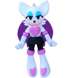 3D PVC Figure Keychain - Sonic the Hedgehog - Rouge Bat Pink Heart