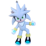 3D PVC Figure Keychain - Sonic the Hedgehog - Silver Thumbs Up