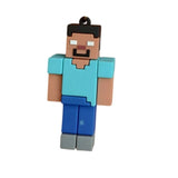 3D PVC Figure Keychain - Minecraft - Herobrine Standard Outfit