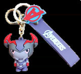 3D PVC Figure Keychain - Steppenwolf Superheroes - Chibi Steppenwolf Armored