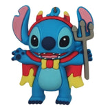3D PVC Figure Keychain - Lilo & Stitch - Stitch Devil Costume
