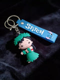 3D PVC Figure Keychain - Lilo & Stitch - Lilo Hula Dancer