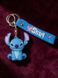 3D PVC Figure Keychain - Lilo & Stitch - Stitch Sitting