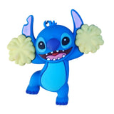 3D PVC Figure Keychain - Lilo & Stitch - Stitch Cheering Pom Poms