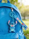3D PVC Figure Keychain - Lilo & Stitch - Stitch Mischievous Crossed Arms