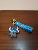 3D PVC Figure Keychain - Lilo & Stitch - Stitch Holding Phone In Suit
