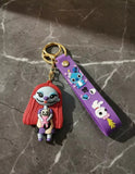 3D PVC Figure Keychain - Lilo & Stitch - Chibi Stitch Standing
